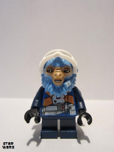 LEGO Minifigs Star Wars sw0955 Rio Durant Minifig pictures.be